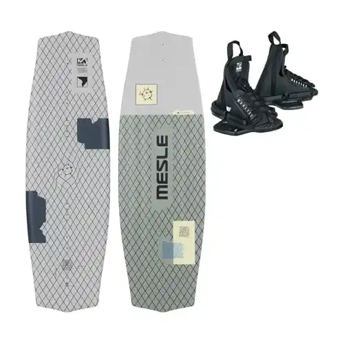 Wakeboard MESLE -Set Liberty 128 cm mit Onset Bindung Junior
