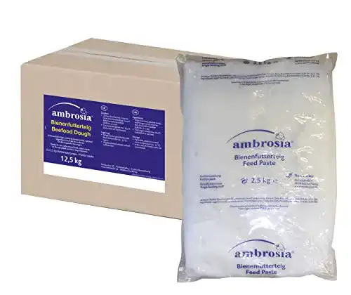 Bienenfutter Nordzucker 5 x Ambrosia Futterteig, 2,5kg