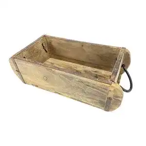Ziegelform Crispe home & garden Alte Holz Aufbewahrungs-Box