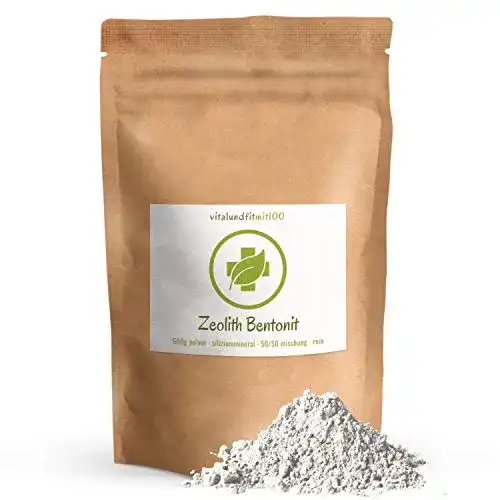 Bentonit vitalundfitmit100 Zeolith- Mischung – 500 g