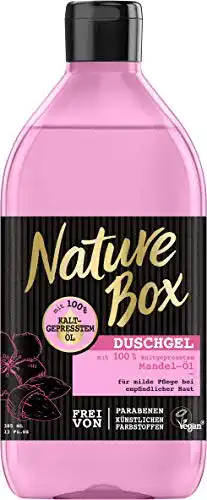 Nature-Box-Duschgel Nature Box Duschgel Mandel-Öl, 6 x 385 ml