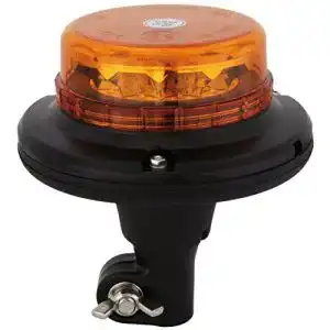Rundumleuchte AdLuminis LED orange, Micro mit flexiblem Fuß
