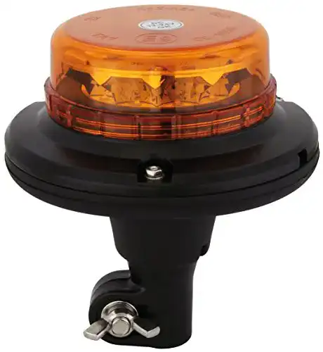 Rundumleuchte AdLuminis LED orange, Micro mit flexiblem Fuß