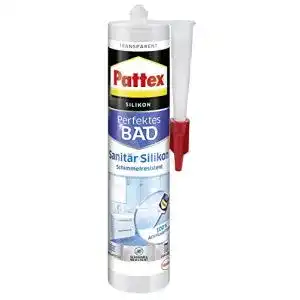 Sanitärsilikon Pattex Silikon Dusche & Bad, transparent, 300 ml