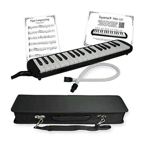 Melodica tuyama ® TMD-137 Melodika (37 Tasten) schwarz