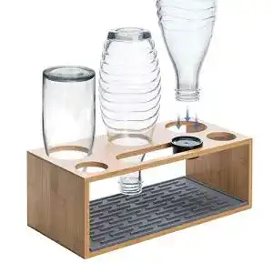 Sodastream-Flaschenhalter Wemk, mit Silikon Abtropfmatte