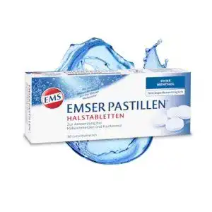 Halsschmerztabletten EMSER Pastillen Halstabletten ohne Menthol