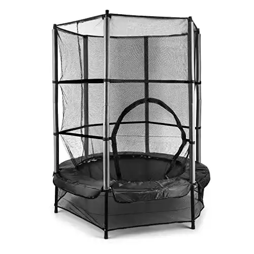 Kindertrampolin Klarfit Rocketkid – Trampolin, Gartentrampolin