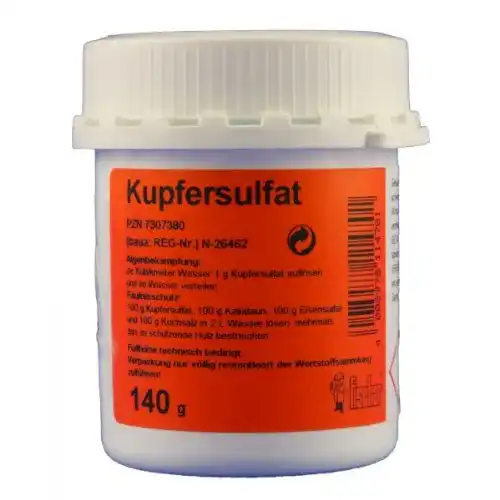 Kupfersulfat fischar 140 g