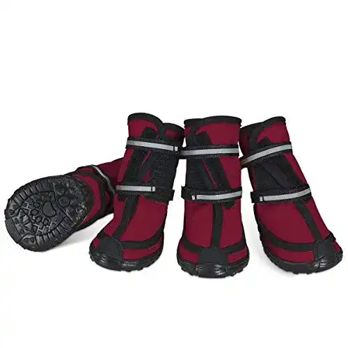Schneeschuhe für Hunde Dociote Hundeschuhe Pfotenschutz
