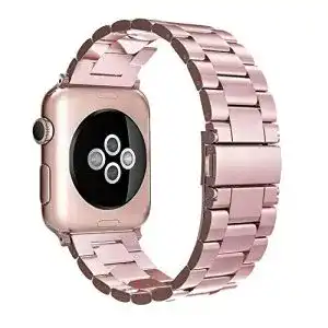 Apple-Watch-Armband Simpeak 38mm 40mm Edelstahl Metall