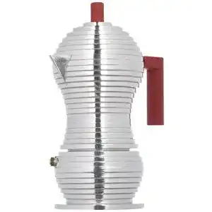 Alessi-Espressokocher Alessi MDL02/3 R Pulcina, Gußaluminium