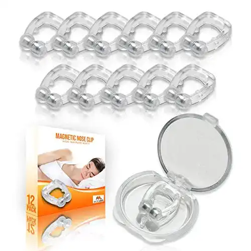 Nasenclip Mobi Lock Magnetischer Antischnarch- (12er-Packung)