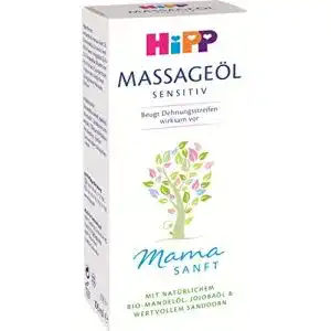 Damm-Massageöl HiPP Mamasanft Massage-Öl, (2 x 100 ml)