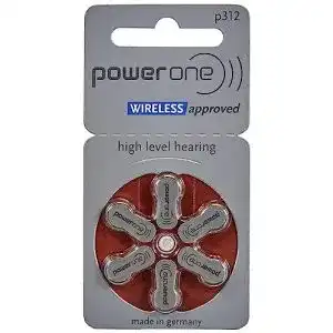Hörgerätebatterien-312 Power One Zinc p312, 60er Pack