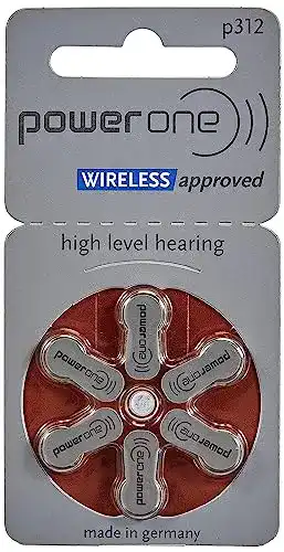 Hörgerätebatterien-312 Power One Zinc p312, 60er Pack