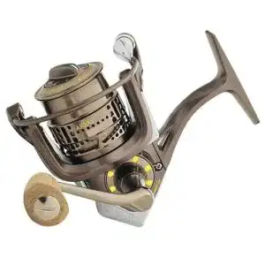 Forellenrolle Tubertini Aryas 2000 – Angelrolle zum Forellenangeln, Stationärrolle für Forellen, zum Spinnfischen & Standangeln