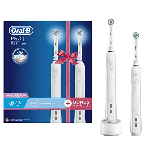 Elektrische Zahnbürste Oral-B PRO 1 290 Doppelpack