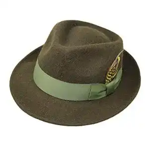 Jagdhüte Borges & Scott Alpaka Doyle Teardrop Fedora Hut