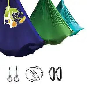 Aerial-Yoga-Tuch AerialX Aerial Yogatuch – Yoga Basis Set Orange