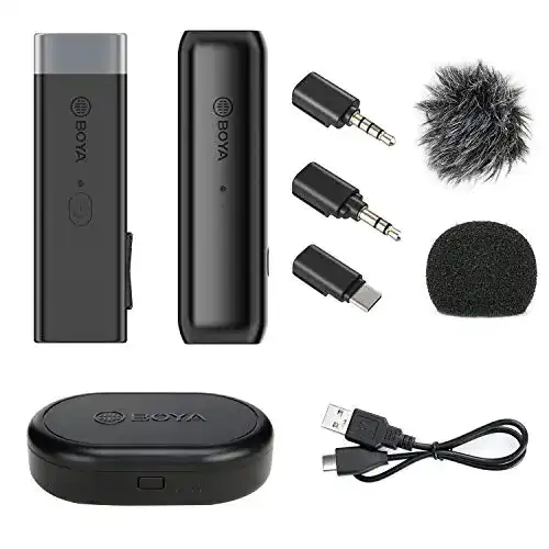 Die beste Ansteckmikrofon kabellos Boya by-WM3 Mini 2,4 G kabellos 2026 Test Bestseller Ansteckmikrofon kabellos Boya by-WM3 Mini 2,4 G kabellos
