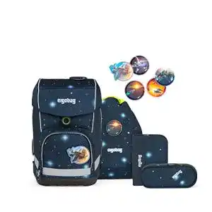 Ergobag-Schulranzen ergobag cubo Set ergonomisch, Set 5-teilig