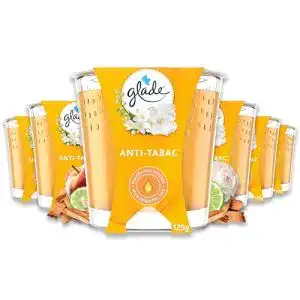 Glade-Duftkerzen Glade Duft-Kerze, 6er Pack, Anti-Tabac
