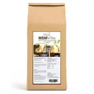 MSM Pferd Cellavita | MSM – Organischer Schwefel – 5 kg für Pferde