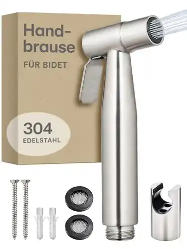 Bidet-Handbrause Praknu Bidet Handbrause mit Halterung