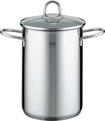 Spargeltopf ELO Rubin, Edelstahl, Silber, 16 cm