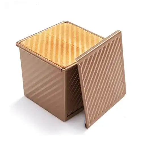 Brotbackform mit Deckel CANDeal Für 250g Teig Toast Brot