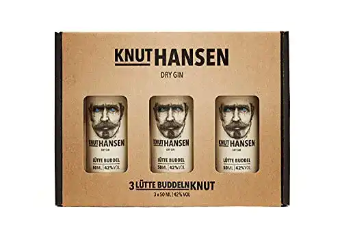 Gin-Tasting-Set KNUT HANSEN DRY GIN Set 3 x 50 ml
