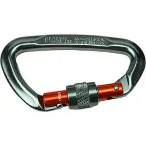 HMS-Karabiner Elliot ST Elliot Edison/Silver Screw Schraubkarabiner