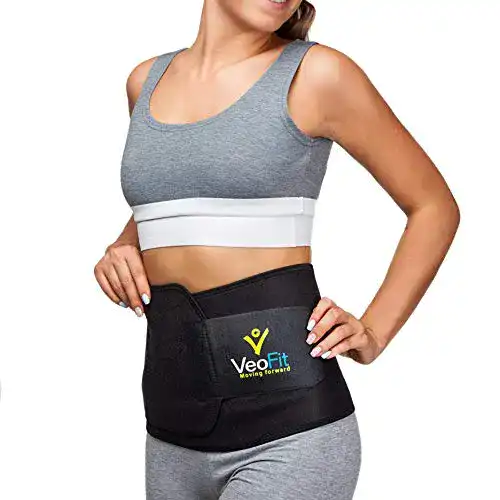 Bauchweggürtel VEOFIT Schwitzgürtel für den Bauch: Premium