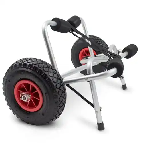Kanuwagen BITUXX Kanu Boot Zubehör 70 kg Traglast