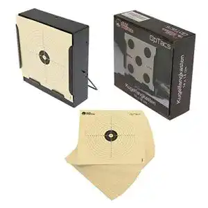 Kugelfang OpTacs Scheibenkasten 14×14 cm Flach aus Metall