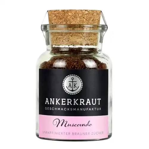 Muscovadozucker Ankerkraut Muscovado Zucker, braun, 90g