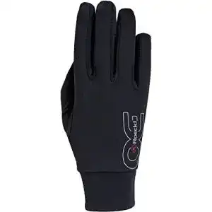 Langlauf-Handschuhe Roeckl Herren Kola Handschuhe, schwarz, 7