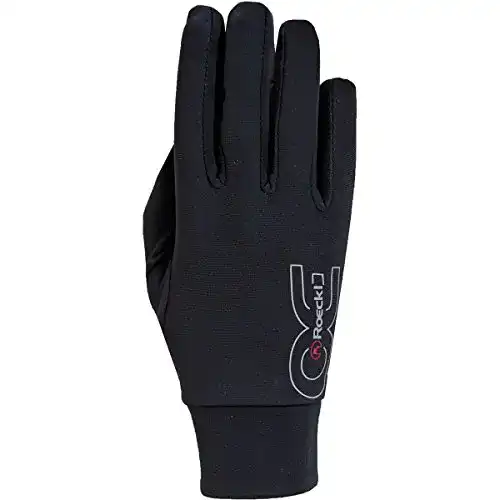 Langlauf-Handschuhe Roeckl Herren Kola Handschuhe, schwarz, 7