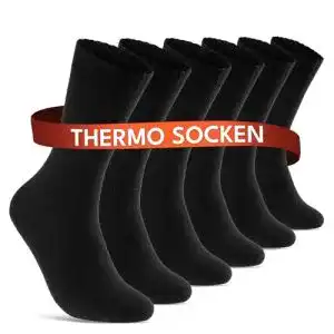 Thermosocken sockenkauf24 6 | 12 | 24 Paar Vollfrottee