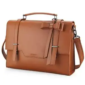Aktentasche ECOSUSI Damen Leder 15,6″ Laptoptasche