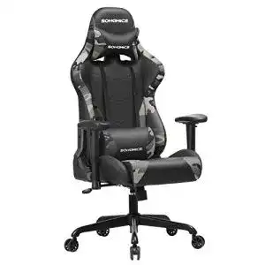 Songmics-Gaming-Stuhl SONGMICS bis 150 kg belastbar