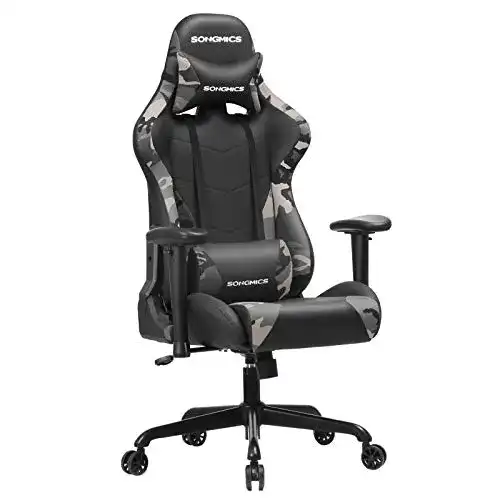 Songmics-Gaming-Stuhl SONGMICS bis 150 kg belastbar