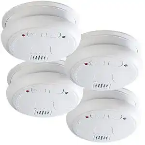 Funkrauchmelder-Set VisorTech Rauchmelder vernetzt Set: 4er