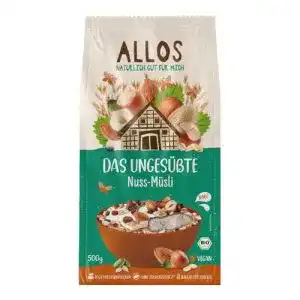 Allos-Müsli Allos Nuss-Müsli, ungesüßt 500 g Bio