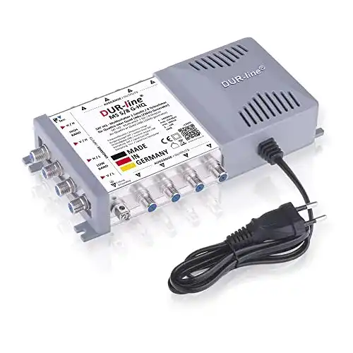 DUR-line-Multischalter DUR-line MS 5/8 G-HQ für 8 Teilnehmer/TV