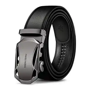 Automatik-Gürtel BISON DENIM Ledergürtel Herren, Gr.-110
