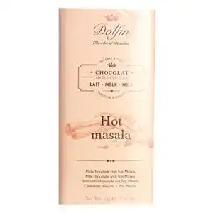 Dolfin-Schokolade Dolfin, Vollmilchschokolade Hot Masala 70g