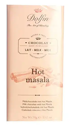 Dolfin-Schokolade Dolfin, Vollmilchschokolade Hot Masala 70g