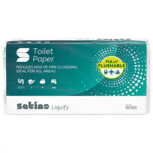 Selbstauflösendes Toilettenpapier Wepa Liquify Camping, 2-lagig
